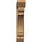 Ekena Millwork Olympic Slat Rough Sawn Bracket w/ Offset Brace, Western Red Cedar, 8"W x 42"D x 42"H BKT0806X42X42OLY06RWR - alternate 4